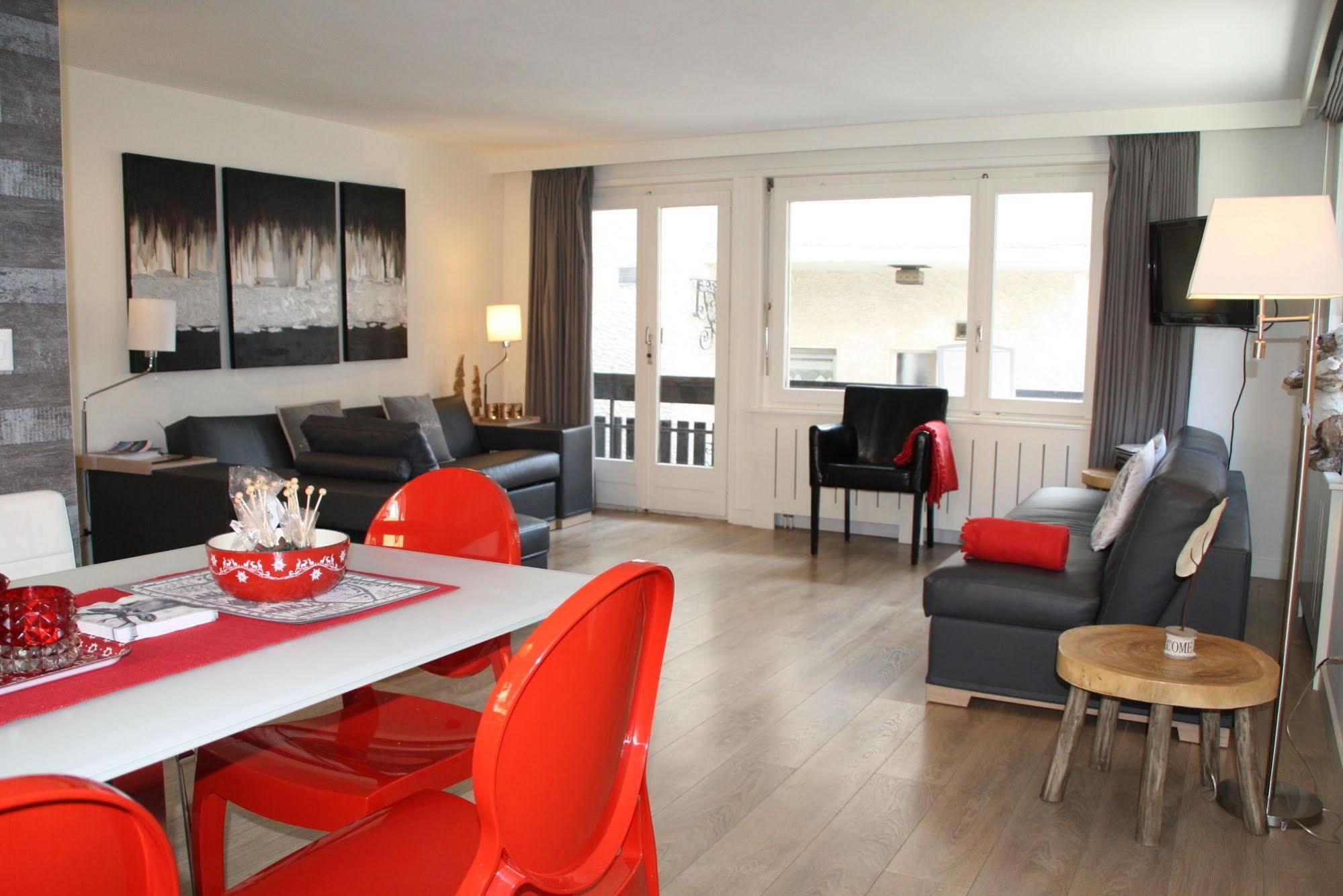 Central & Elegant Apartments,Partially With Fireplace, By Zermatt Rental Buitenkant foto